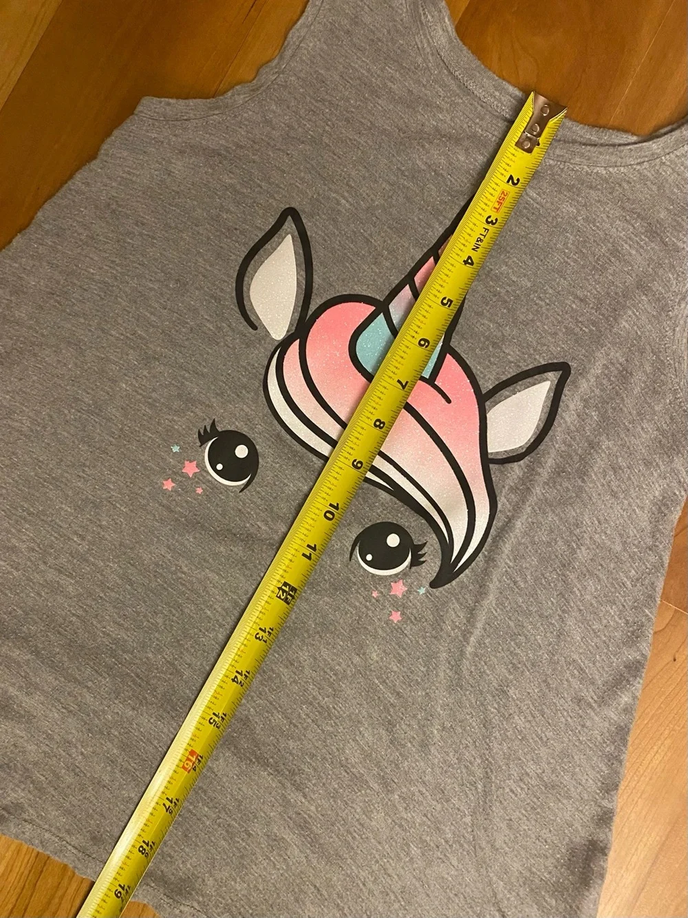 Justice Unicorn Tank Top - Girls Size 12